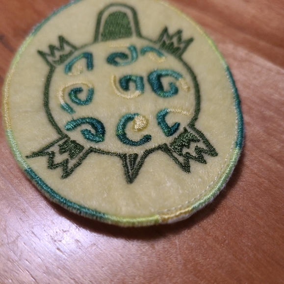 Turtle embroidery patch, iron on - Picture 2 of 5